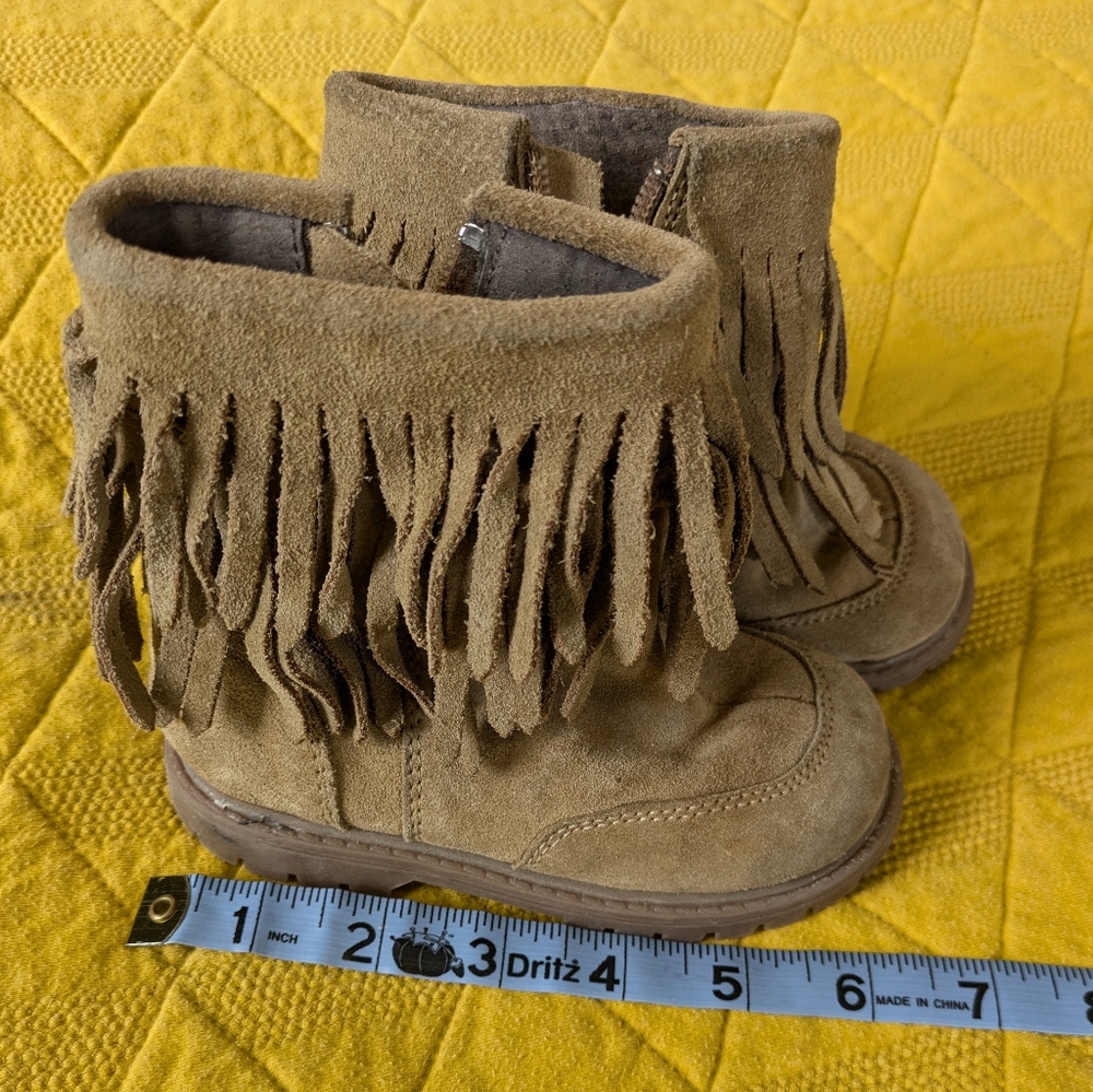 Roper Infant 6 Leather Zip Boots